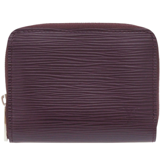 LOUIS VUITTON Coin case M6015K Epi Leather Cassis Epi Zip around purse