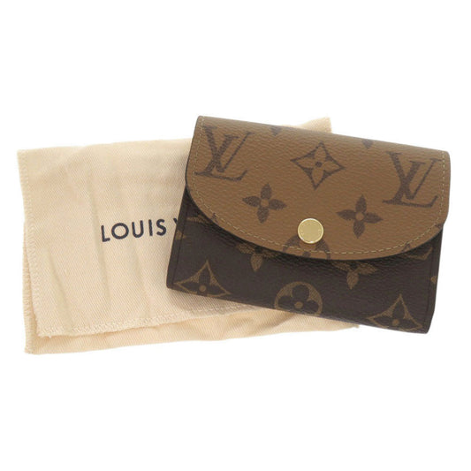 LOUIS VUITTON Coin case M82333 Monogram canvas Brown Monogram reverse Portomone Rosary