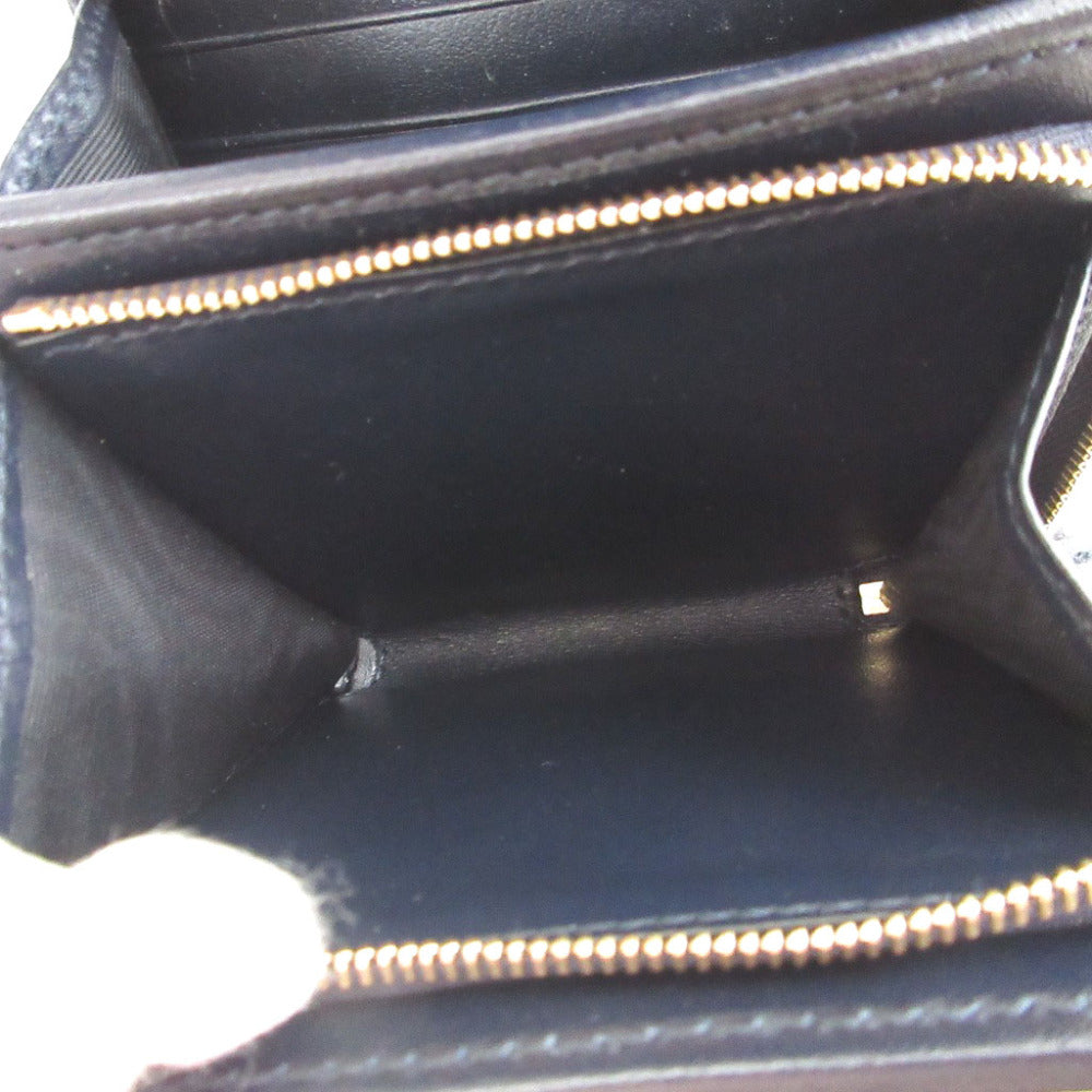 GUCCI Bifold Wallet 621891 Canvas, Leather beige Horsebit