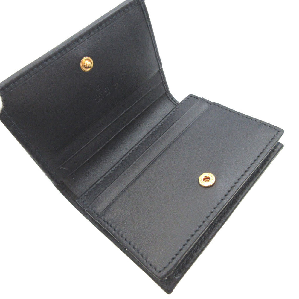 GUCCI Bifold Wallet 621887 Canvas, Leather beige Horsebit