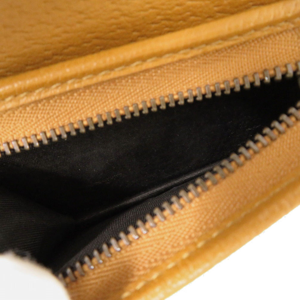 GUCCI Bifold Wallet 602534 PVC, Leather Brown