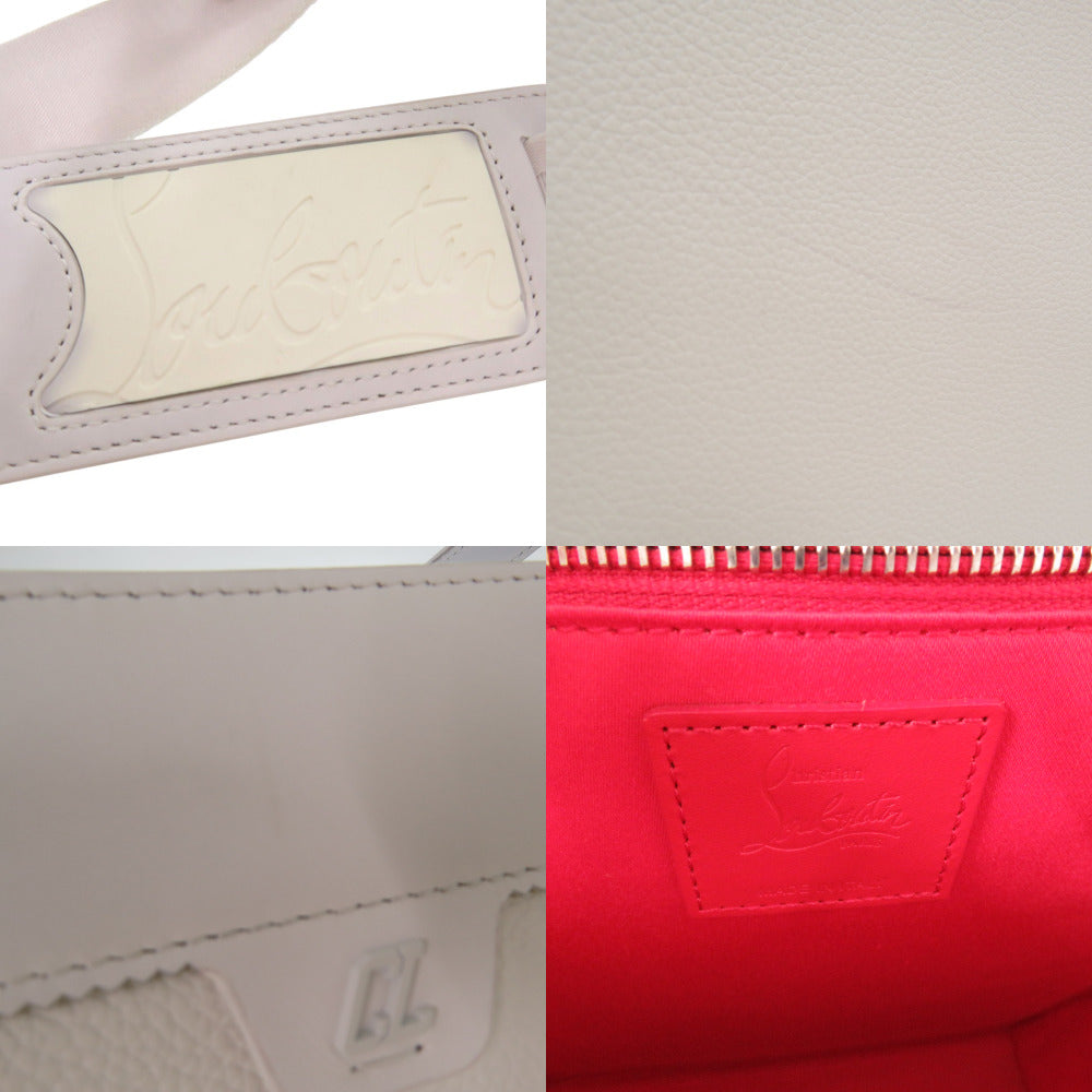 Christian Louboutin Tote Bag 1225141 Calfskin white RUISTOTE