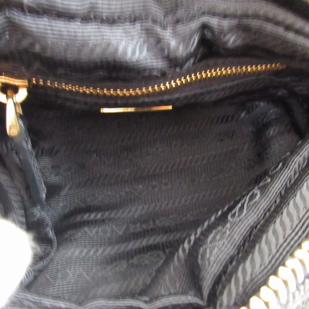 PRADA Pouch denim black
