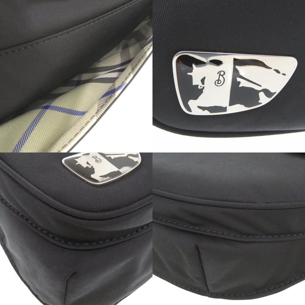 BURBERRY Waist bag Nylon black ML SHIELD BELT BAG