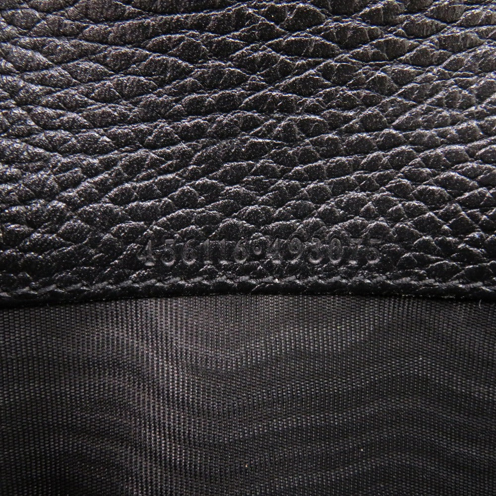 GUCCI Long Wallet Purse 456116 AAE5E 1069 GG Supreme, Leather black