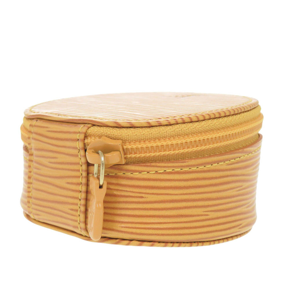LOUIS VUITTON Pouch M48229 Epi Leather Tassiri Yellow Ecran Bijoux