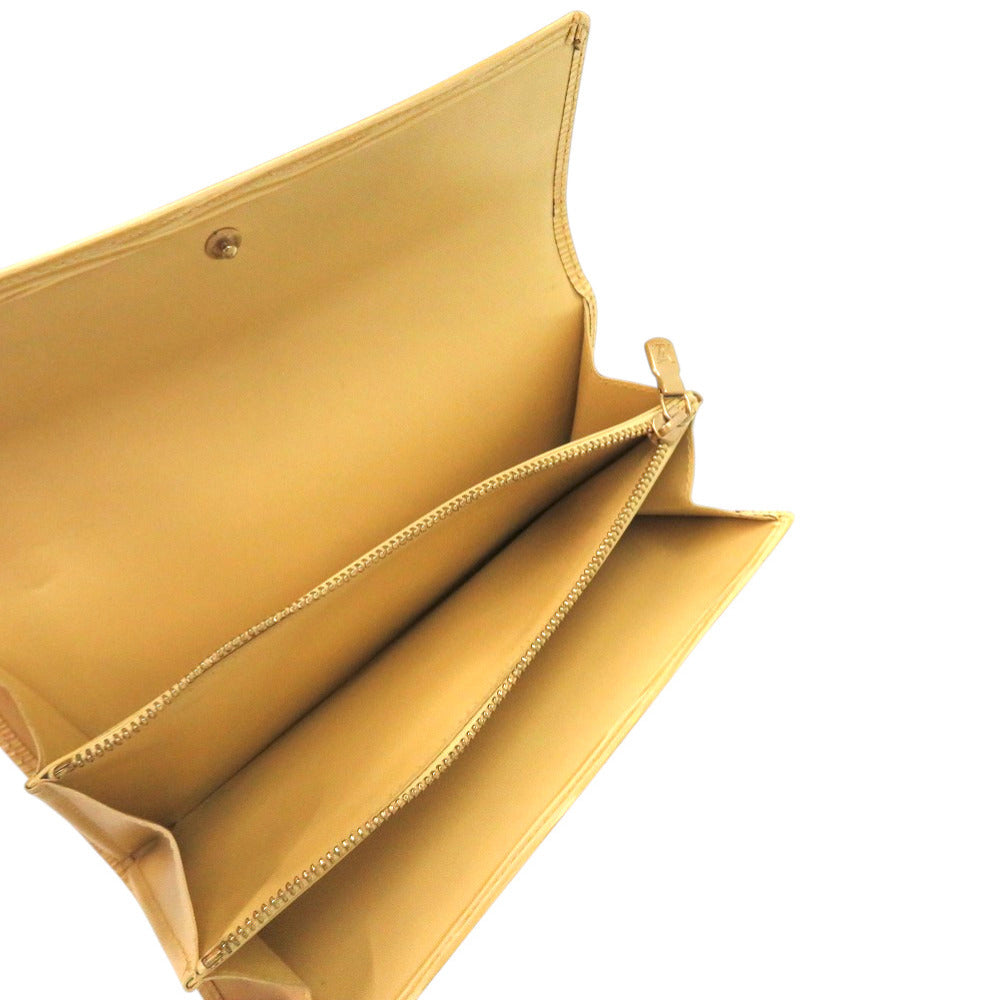 LOUIS VUITTON Long Wallet Purse M6357A Epi Leather Vanilla Epi Porto Monnet Credit