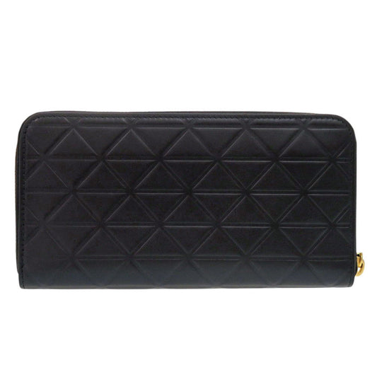PRADA Long Wallet Purse IML506 leather black