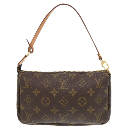 LOUIS VUITTON Pouch M51980 Monogram canvas Brown Monogram Pochette Accessoires