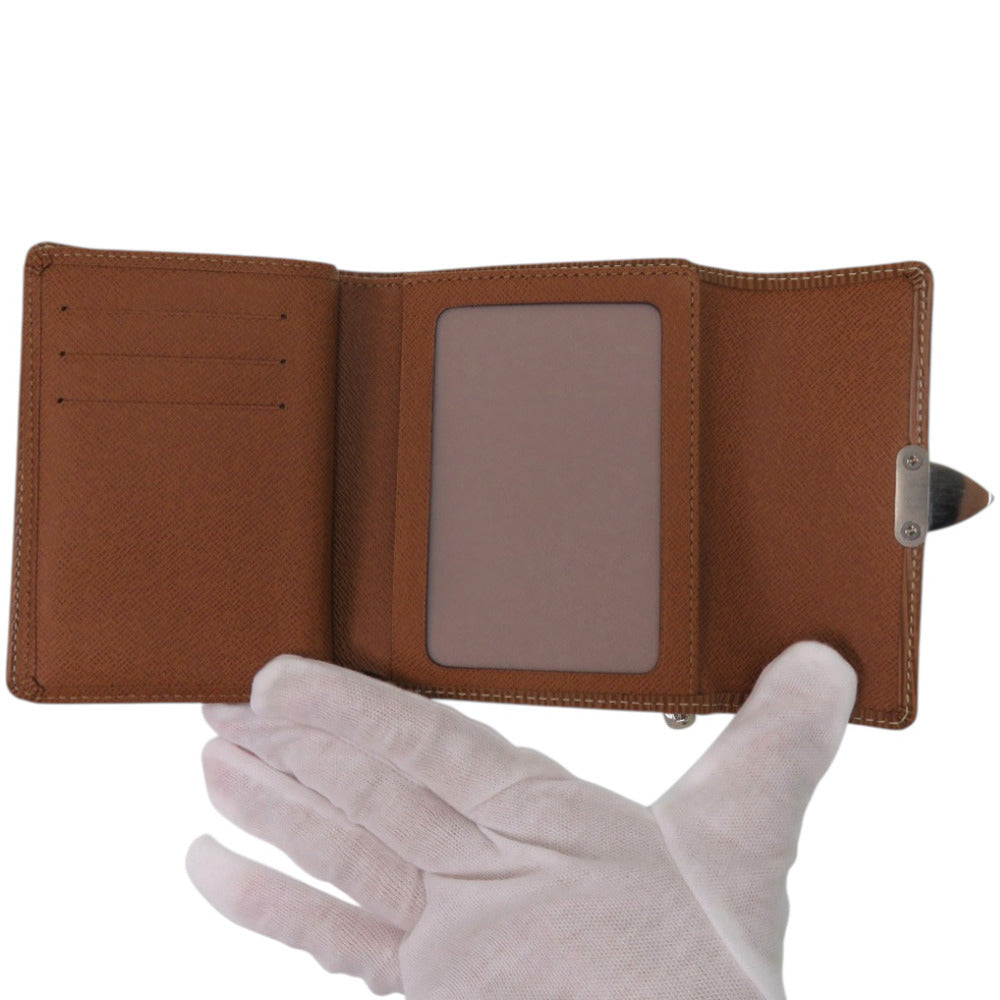 LOUIS VUITTON Long Wallet Purse M5801I Epi Leather Camel Epi Portefeuille Koala
