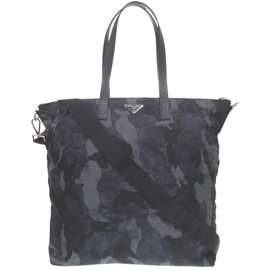 PRADA Tote Bag Nylon Navy