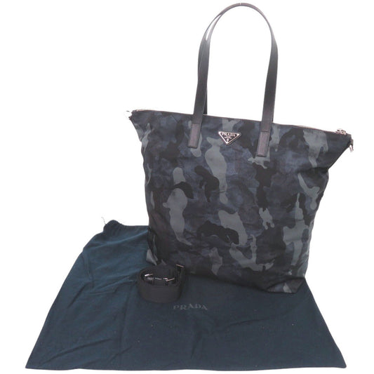 PRADA Tote Bag Nylon Navy