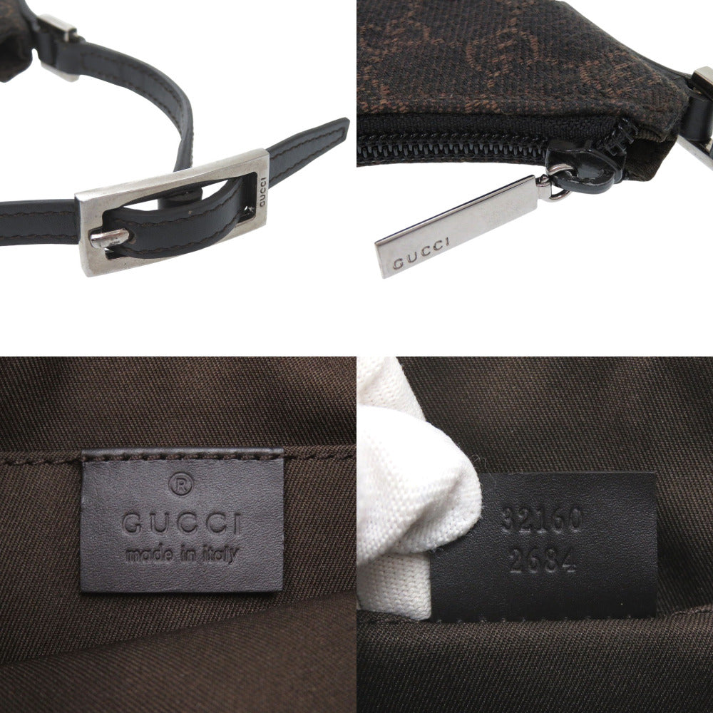 GUCCI Handbag 32160 GG canvas Brown