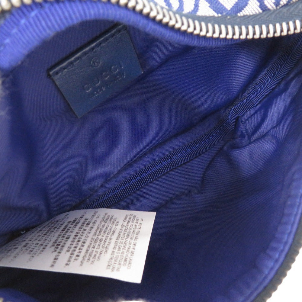 GUCCI Waist bag 502095 canvas blue