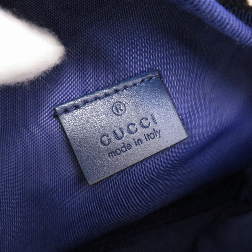GUCCI Waist bag 502095 canvas blue