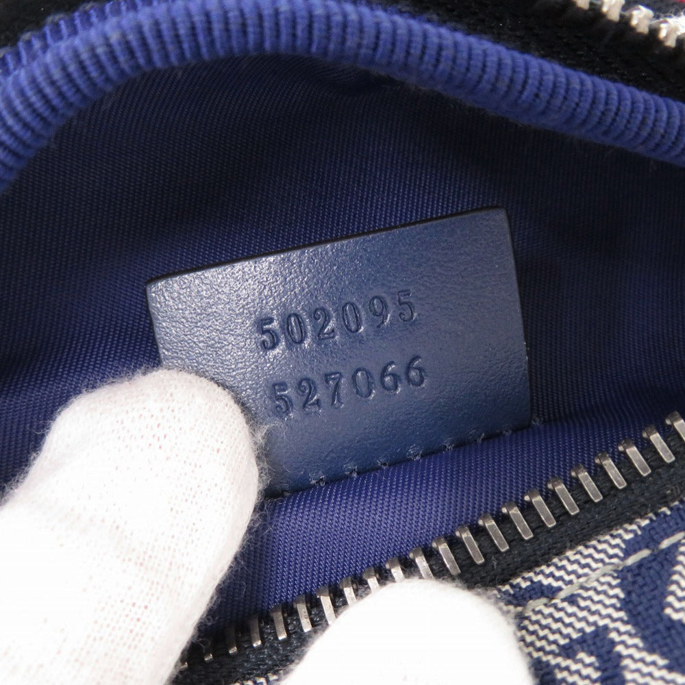 GUCCI Waist bag 502095 canvas blue
