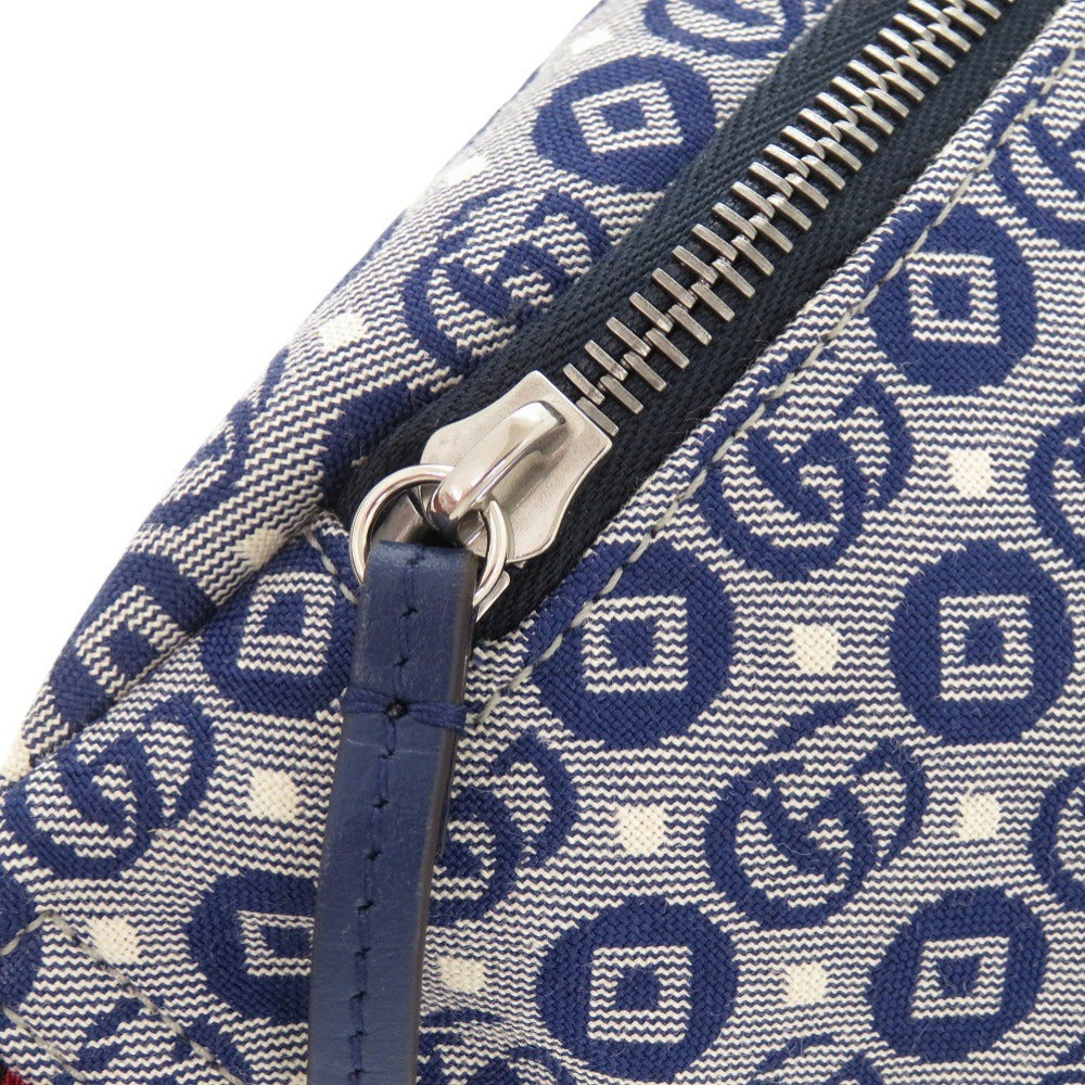 GUCCI Waist bag 502095 canvas blue