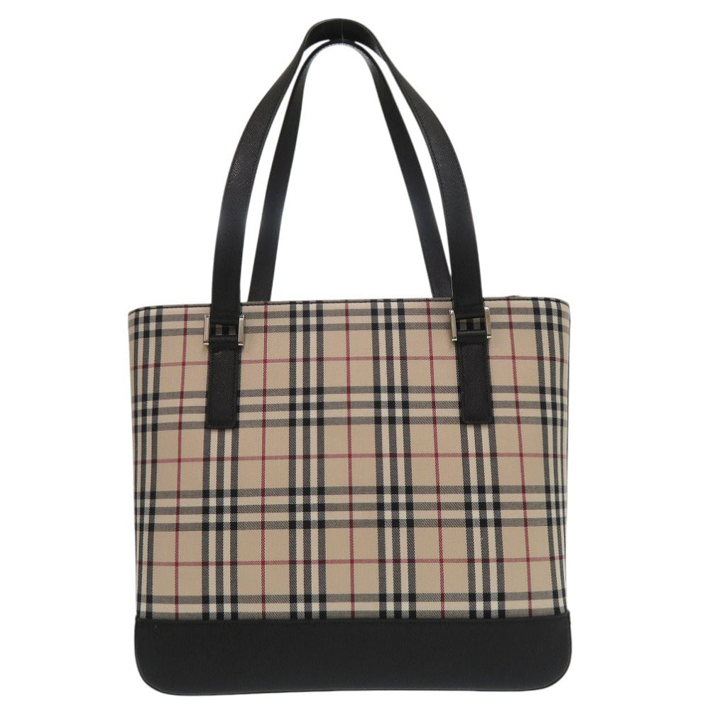 BURBERRY Tote Bag Nylon canvas beige