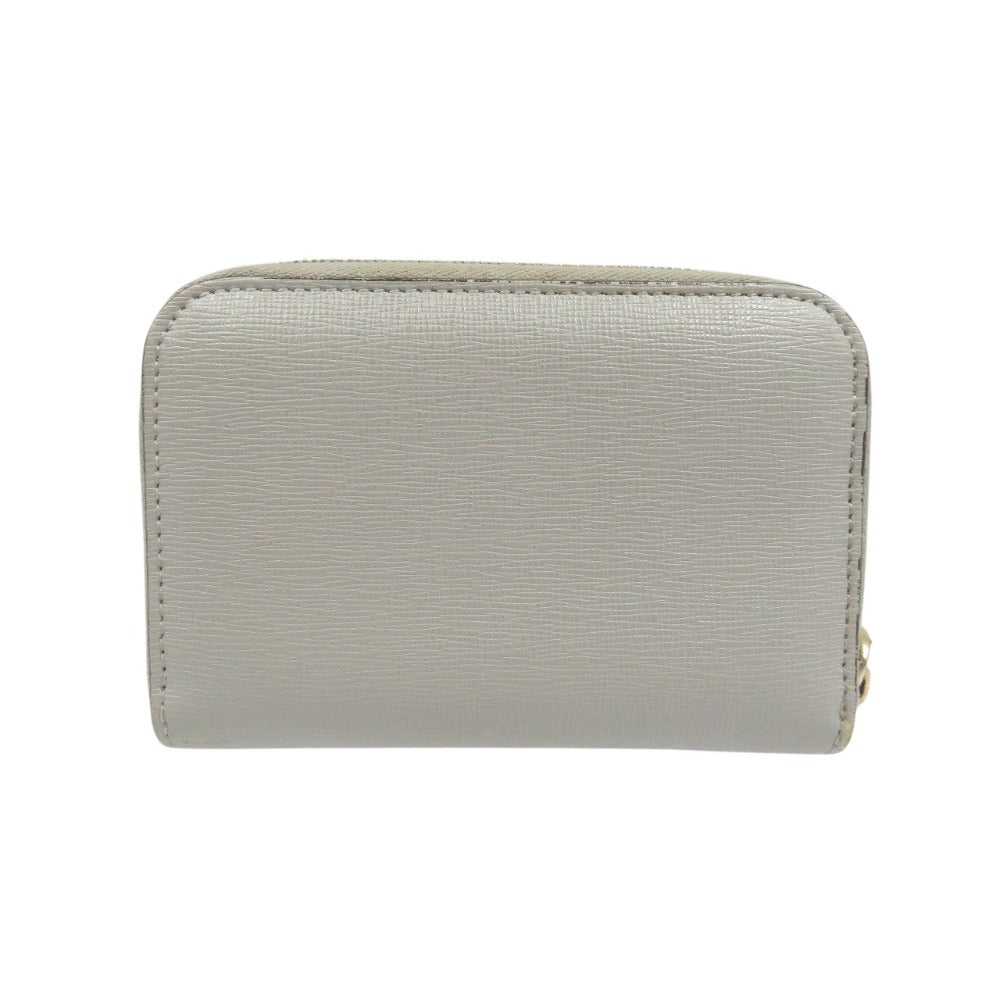 FENDI Coin case 8M0313 9HF F10Y0 Calfskin gray Monster bugs eye