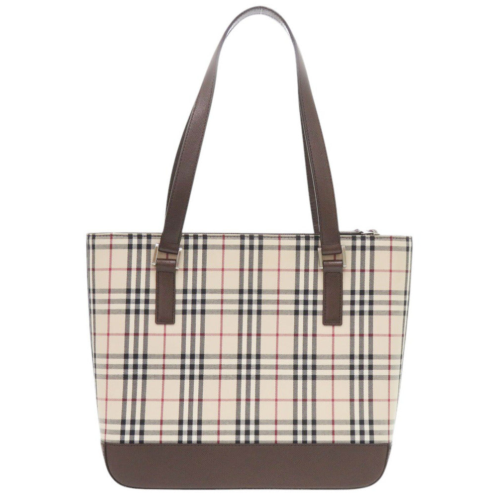 BURBERRY Handbag canvas beige