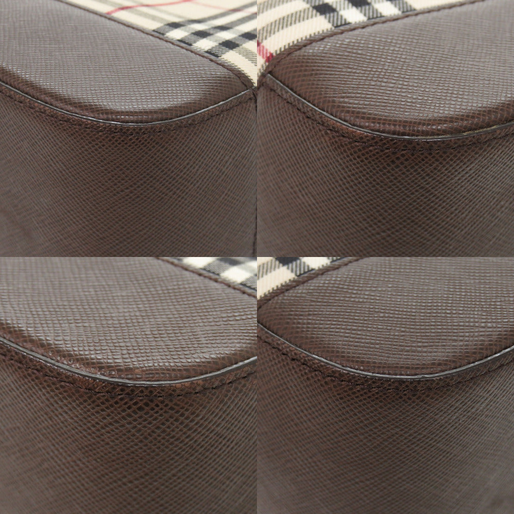 BURBERRY Handbag canvas beige