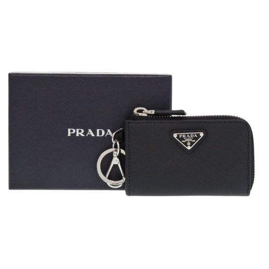 PRADA Coin case 2TT085 leather black