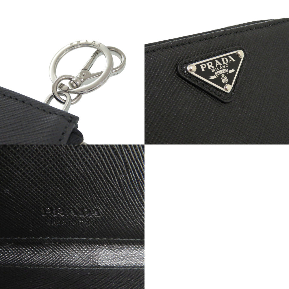 PRADA Coin case 2TT085 leather black