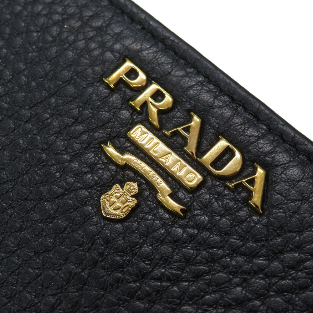 PRADA Bifold Wallet leather black
