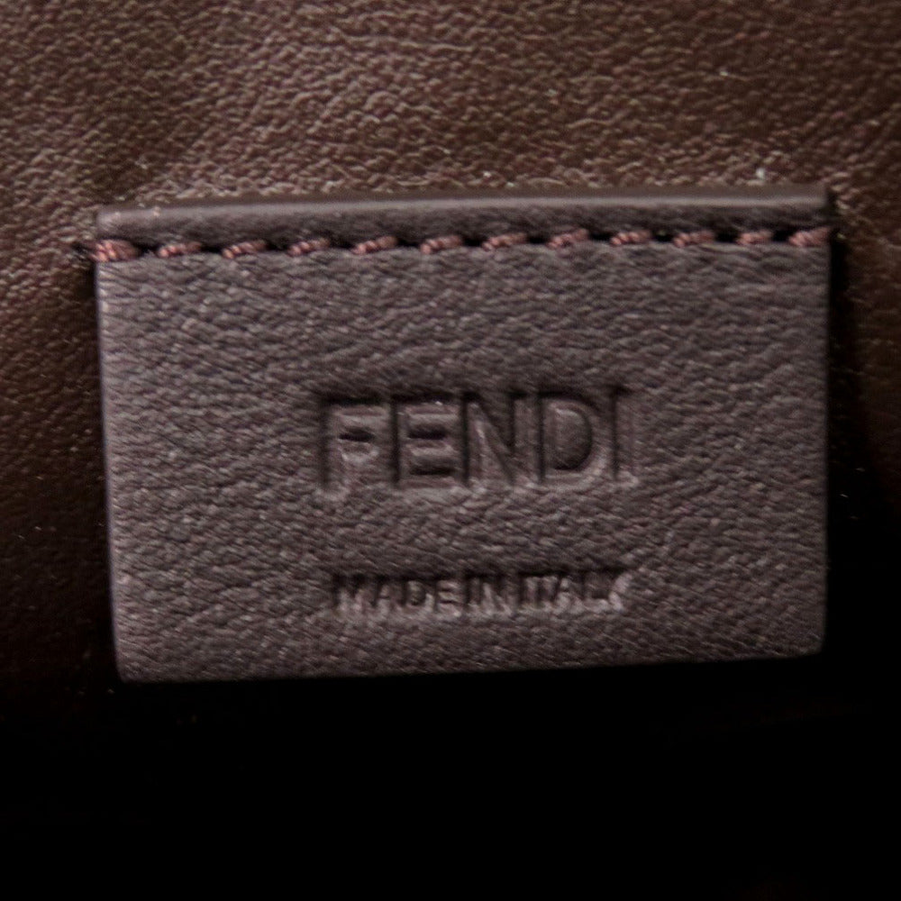 FENDI Pouch 8N0171 Nylon beige Skims Collaboration logo