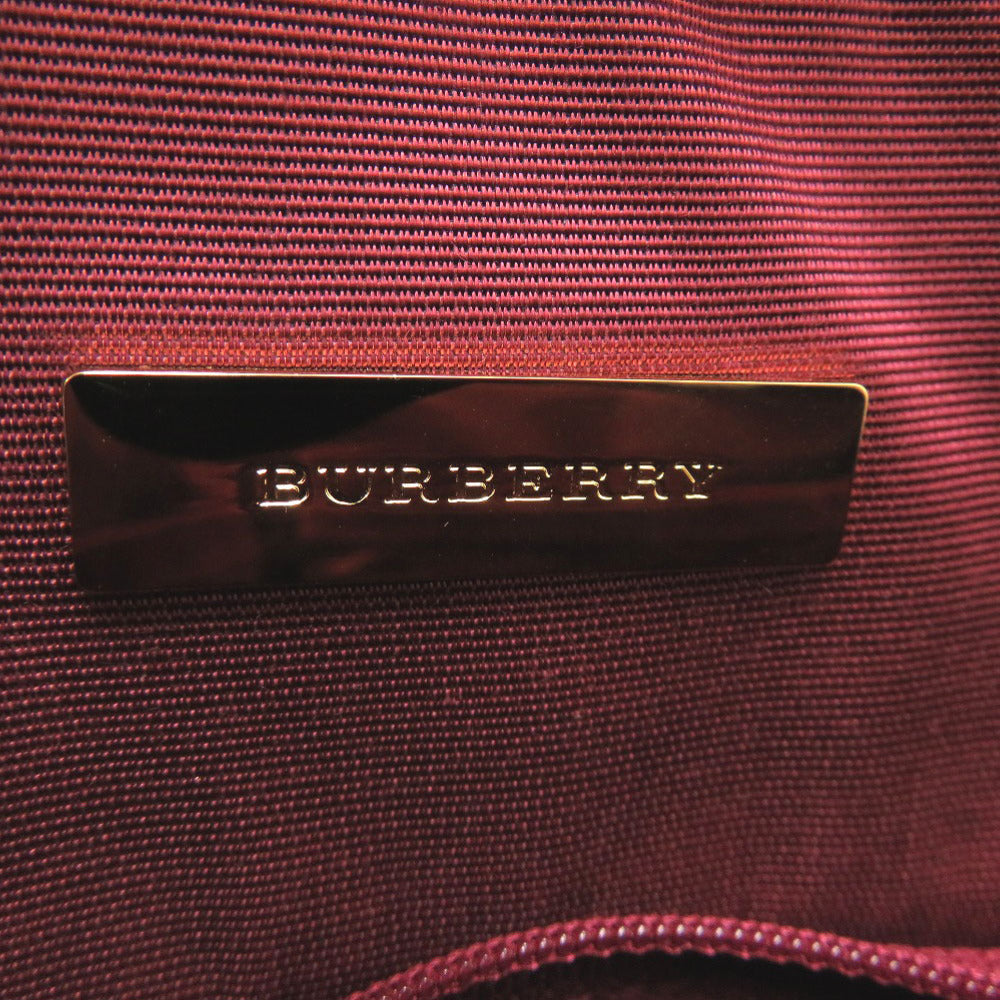 BURBERRY Boston Duffel bag Leather, Canvas beige