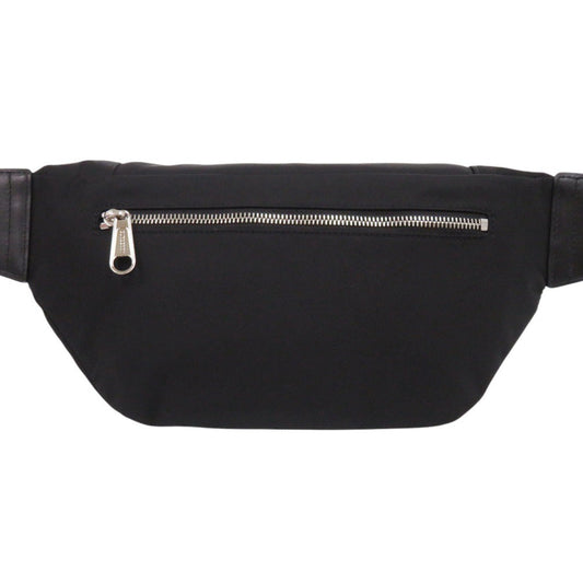 BURBERRY Waist bag Nylon black Women Used Authentic