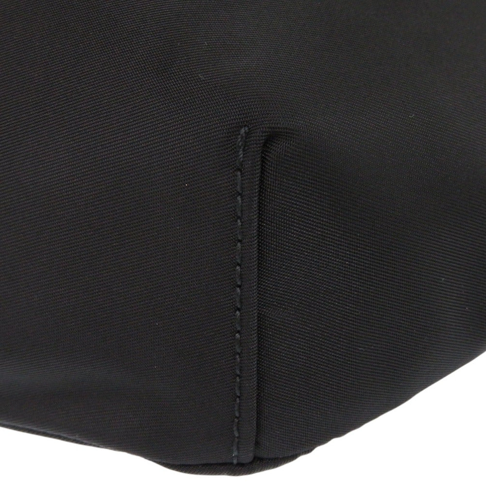 BURBERRY Waist bag Nylon black Women Used Authentic
