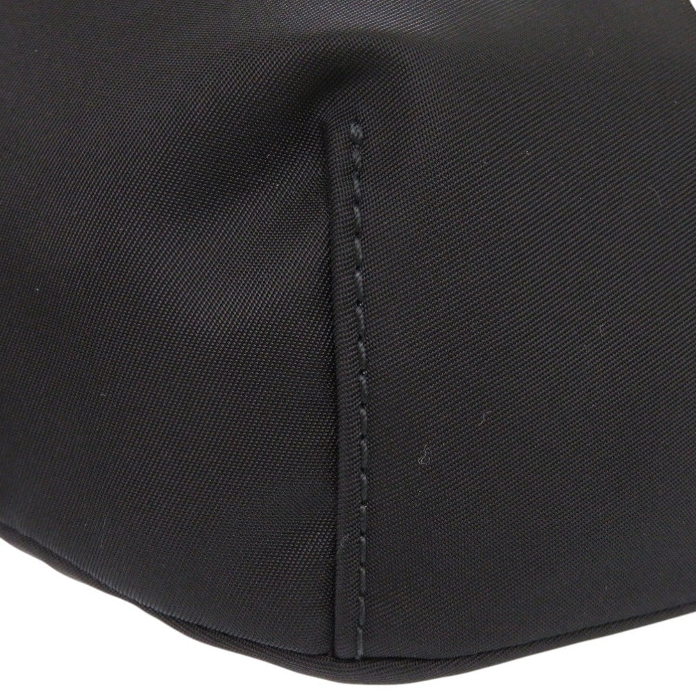 BURBERRY Waist bag Nylon black Women Used Authentic