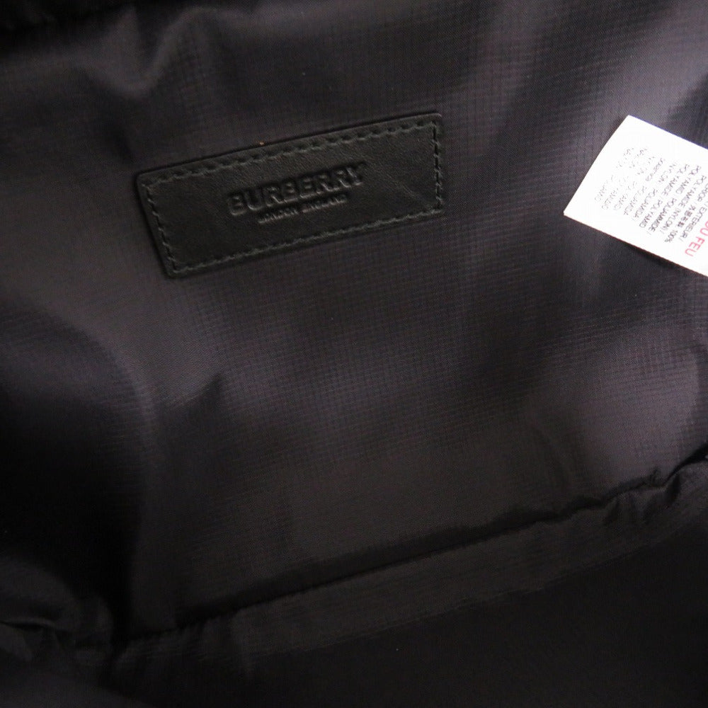 BURBERRY Waist bag Nylon black Women Used Authentic
