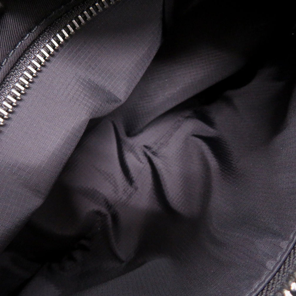 BURBERRY Waist bag Nylon black Women Used Authentic