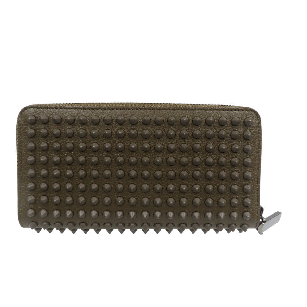 Christian Louboutin Long Wallet Purse 1165044 leather Brown Panettone