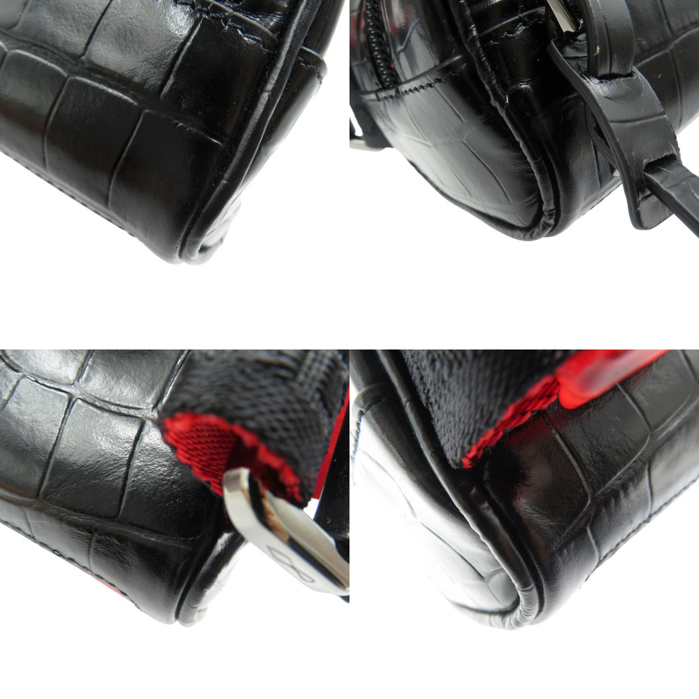 Christian Louboutin Sling bag 1215059 Embossed leather black