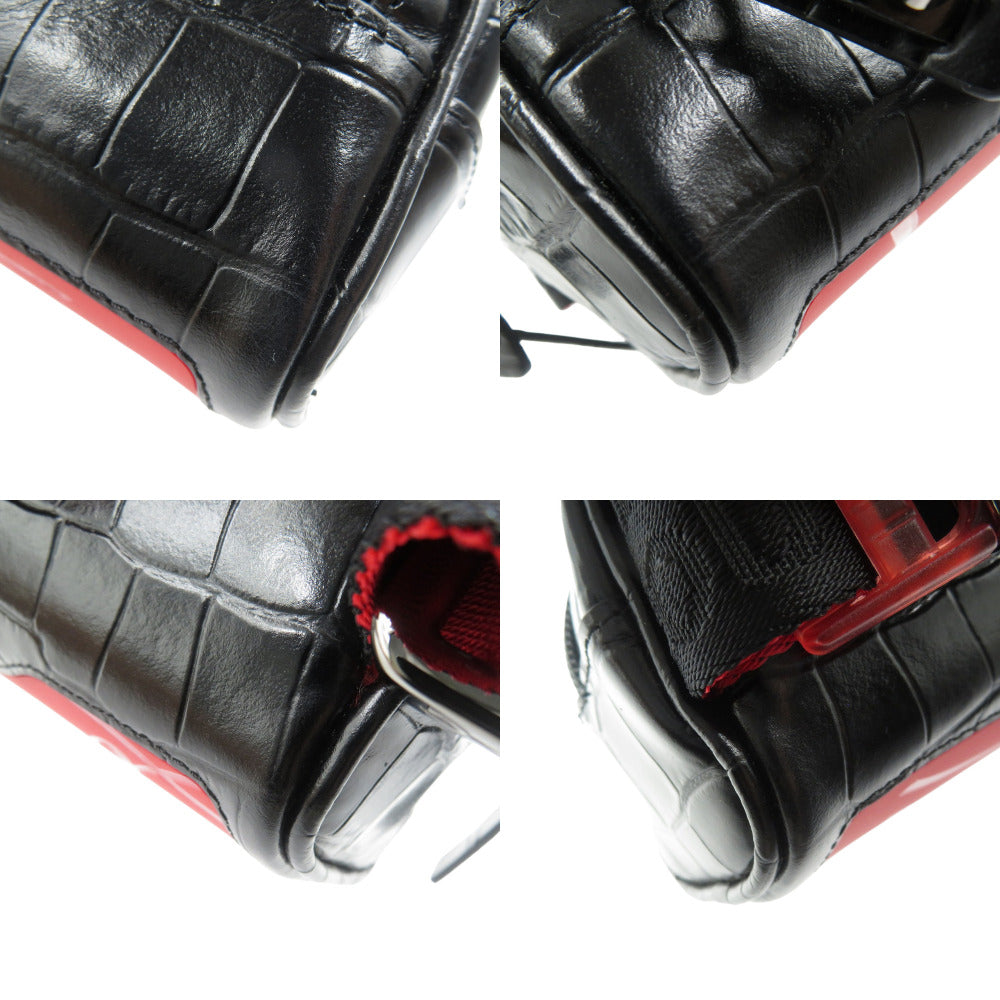 Christian Louboutin Sling bag 1215059 Embossed leather black