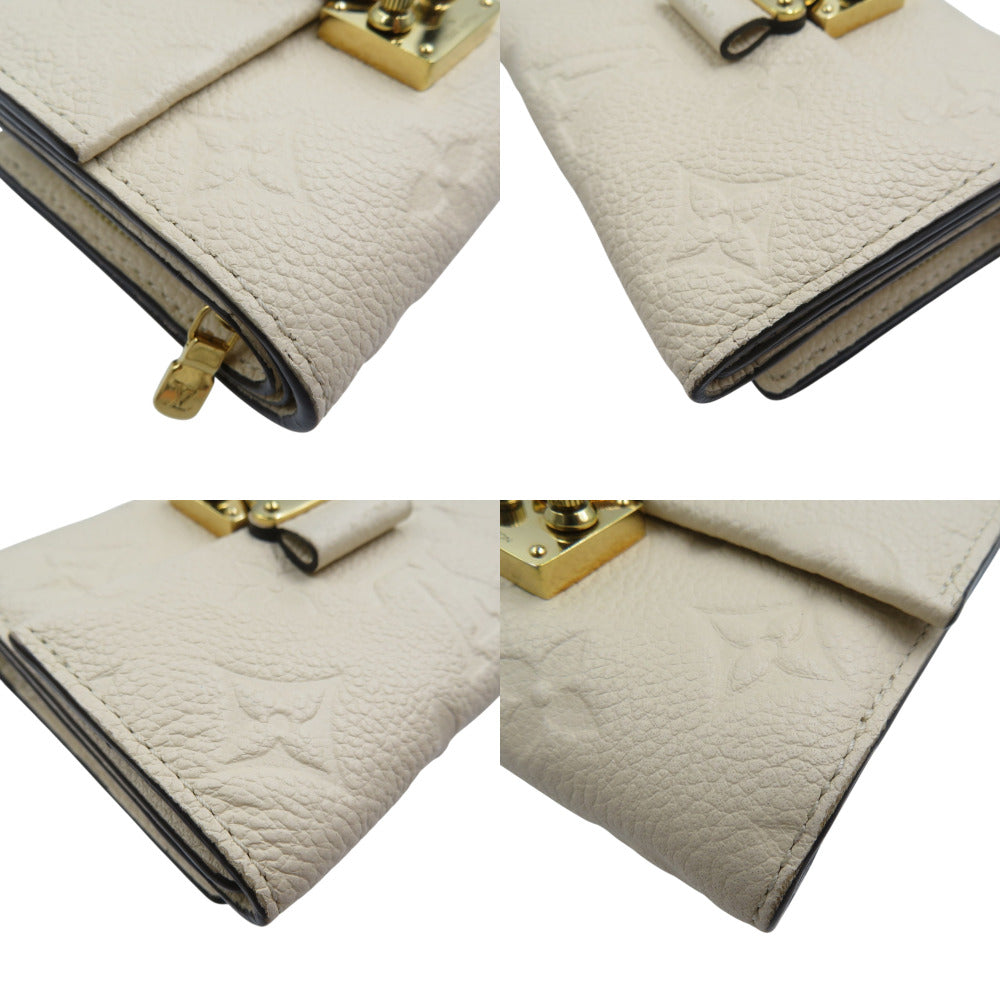 LOUIS VUITTON Tri-fold wallet M81071 Monogram Ann Platt claim Monogram Unplant Portefeuille Métis