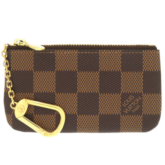 LOUIS VUITTON Coin case N62658 Damier canvas Brown Damier Pochette Cre