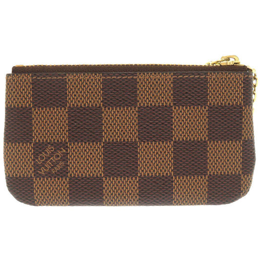 LOUIS VUITTON Coin case N62658 Damier canvas Brown Damier Pochette Cre