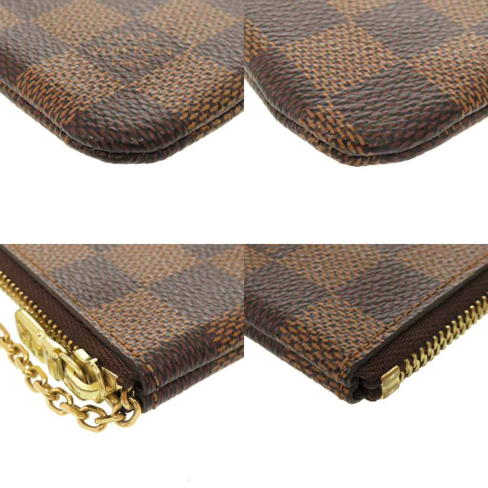 LOUIS VUITTON Coin case N62658 Damier canvas Brown Damier Pochette Cre