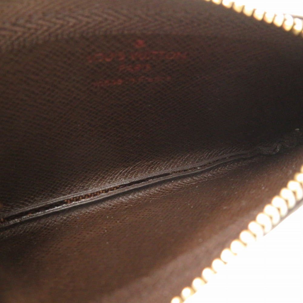 LOUIS VUITTON Coin case N62658 Damier canvas Brown Damier Pochette Cre