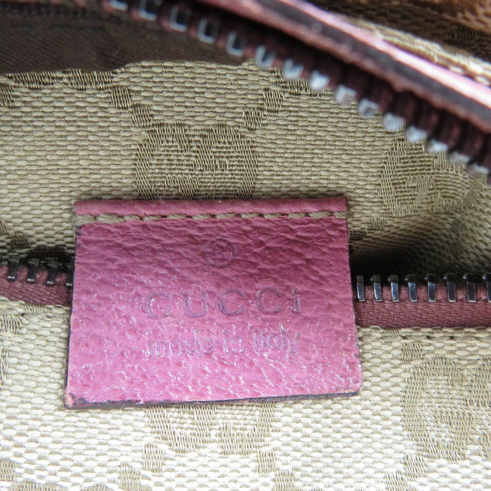 GUCCI Sling bag 28566 GG canvas beige Women Used Authentic