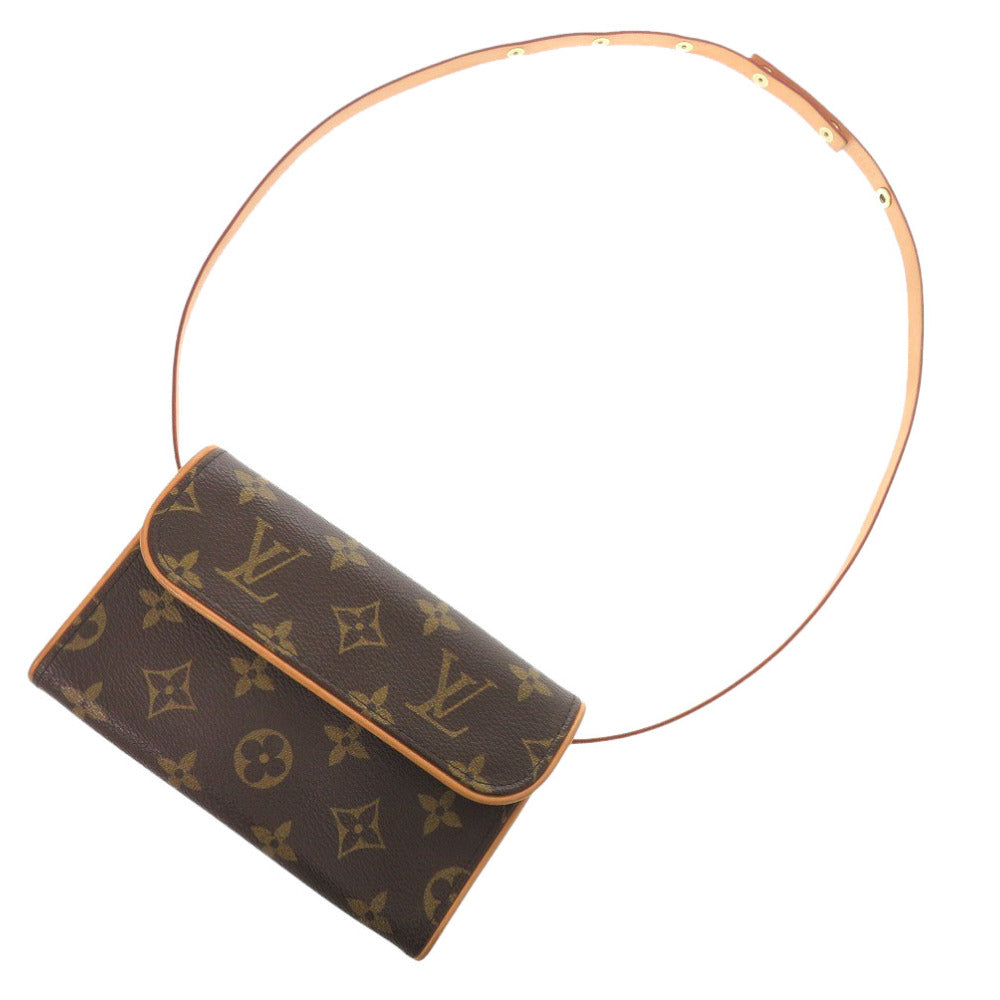 LOUIS VUITTON Waist bag M51855 Monogram canvas Brown Monogram Pochette Florentine