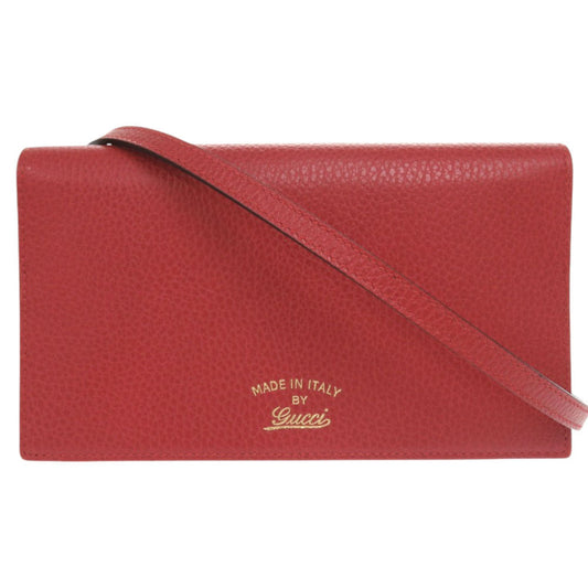GUCCI Shoulder Bag 368231 leather Red