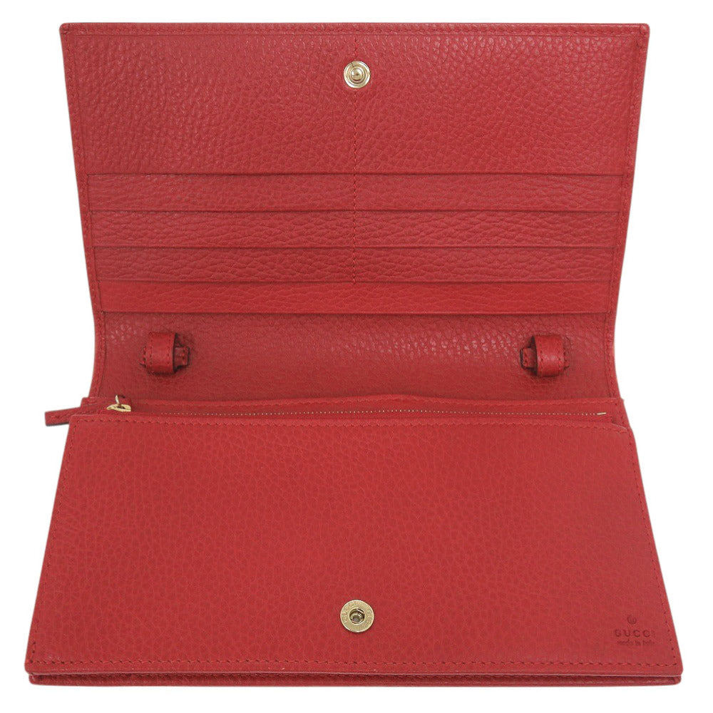 GUCCI Shoulder Bag 368231 leather Red
