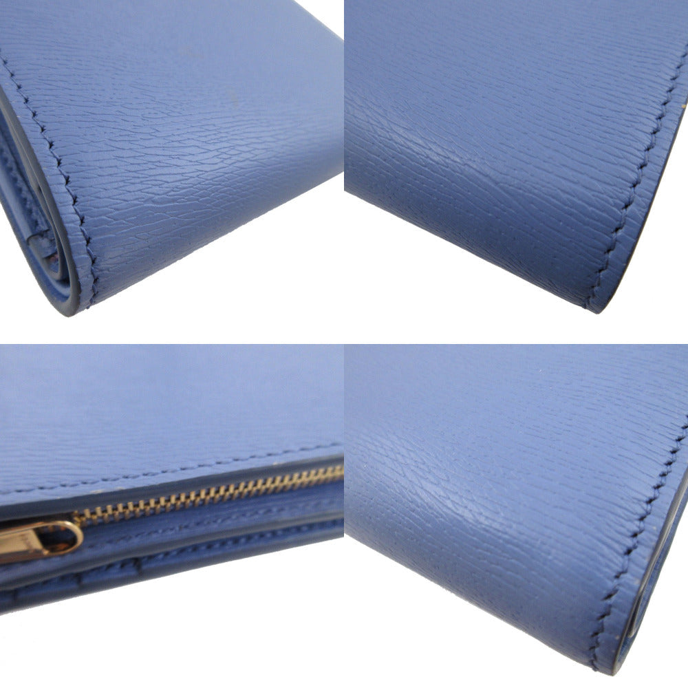 GUCCI Bifold Wallet 772640 leather purple