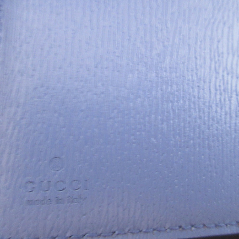 GUCCI Bifold Wallet 772640 leather purple