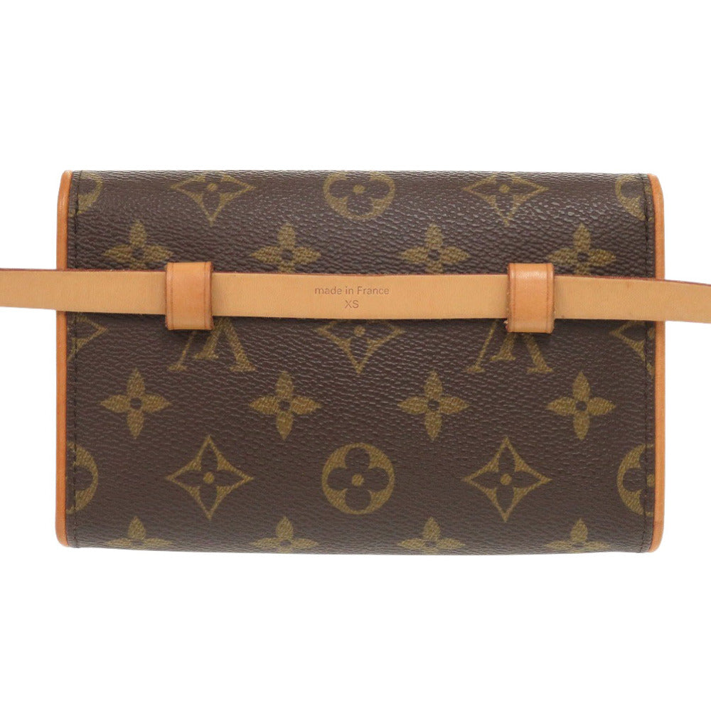 LOUIS VUITTON Waist bag M51855 Monogram canvas Brown Monogram Pochette Florentine Women Used Authentic